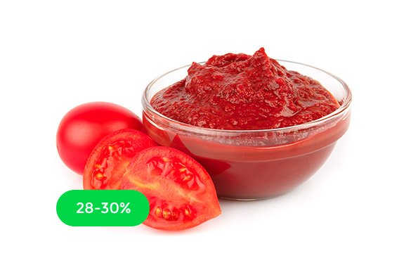 Концентрированная томатная паста 28-30%
